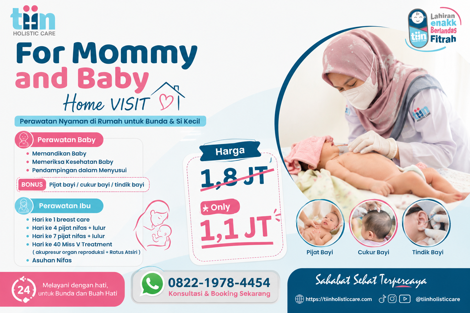 Paket Home Visit For Mommy & Baby