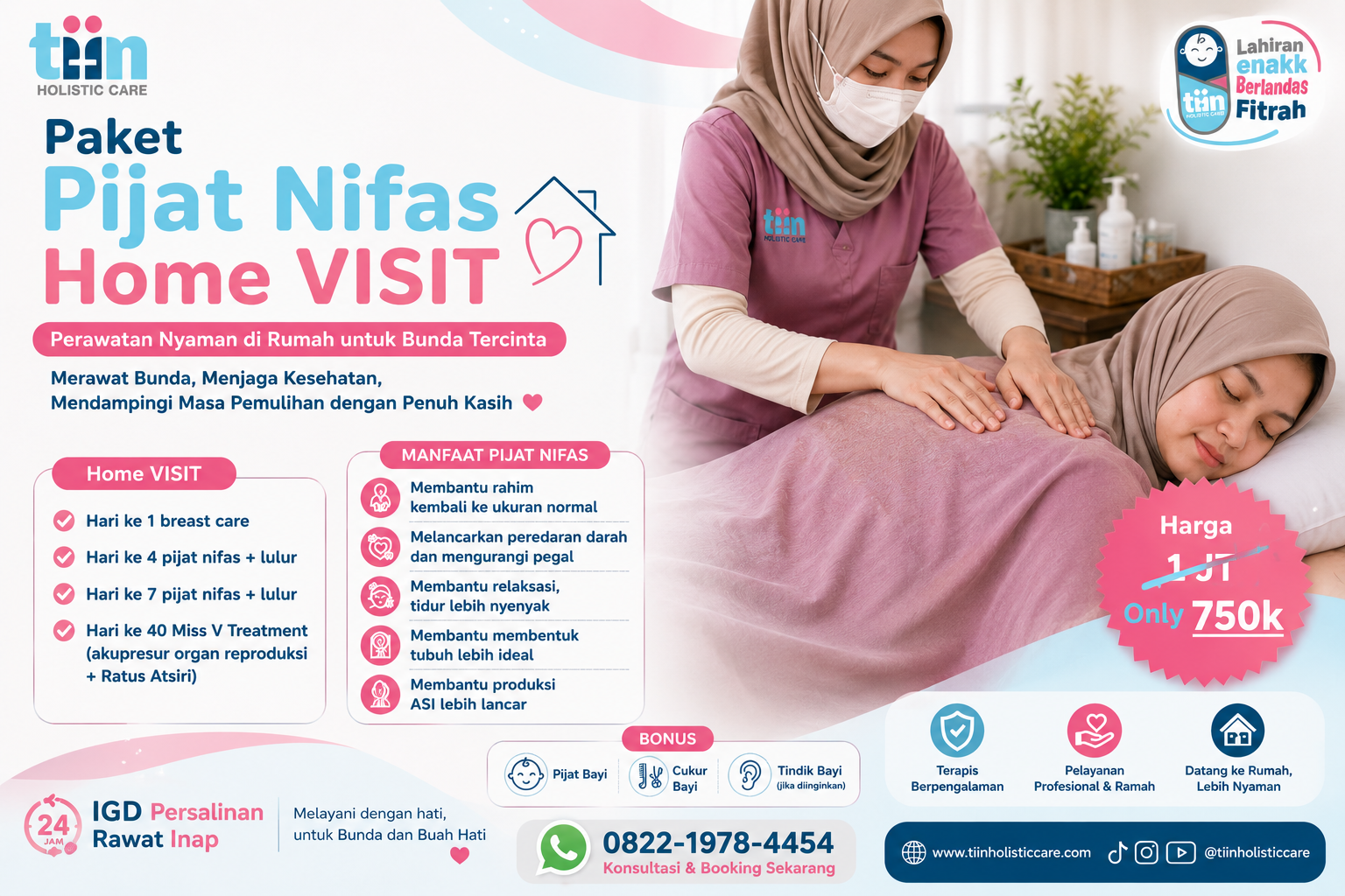 Paket Pijat Nifas Home Visit